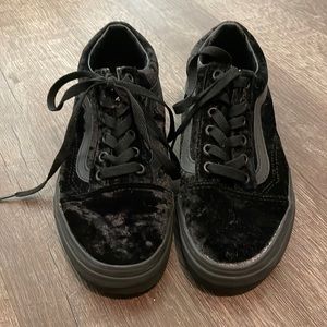 Vans Old School Black Suede 7.5